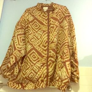 Vintage 80s/90s silk jacket